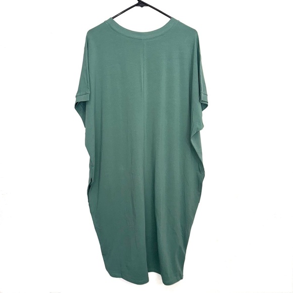 NEW Universal Standard Elizabeth Easy Fit Dress in Silver Pine Size 14 -16 - Picture 9 of 9